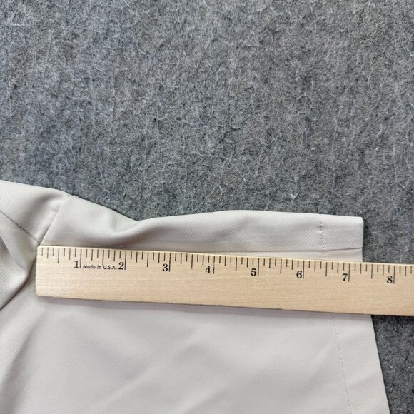 Peter Millar Wicking Salem High Drape Performance Shorts Men 40 Beige 7" Crease - Picture 15 of 16